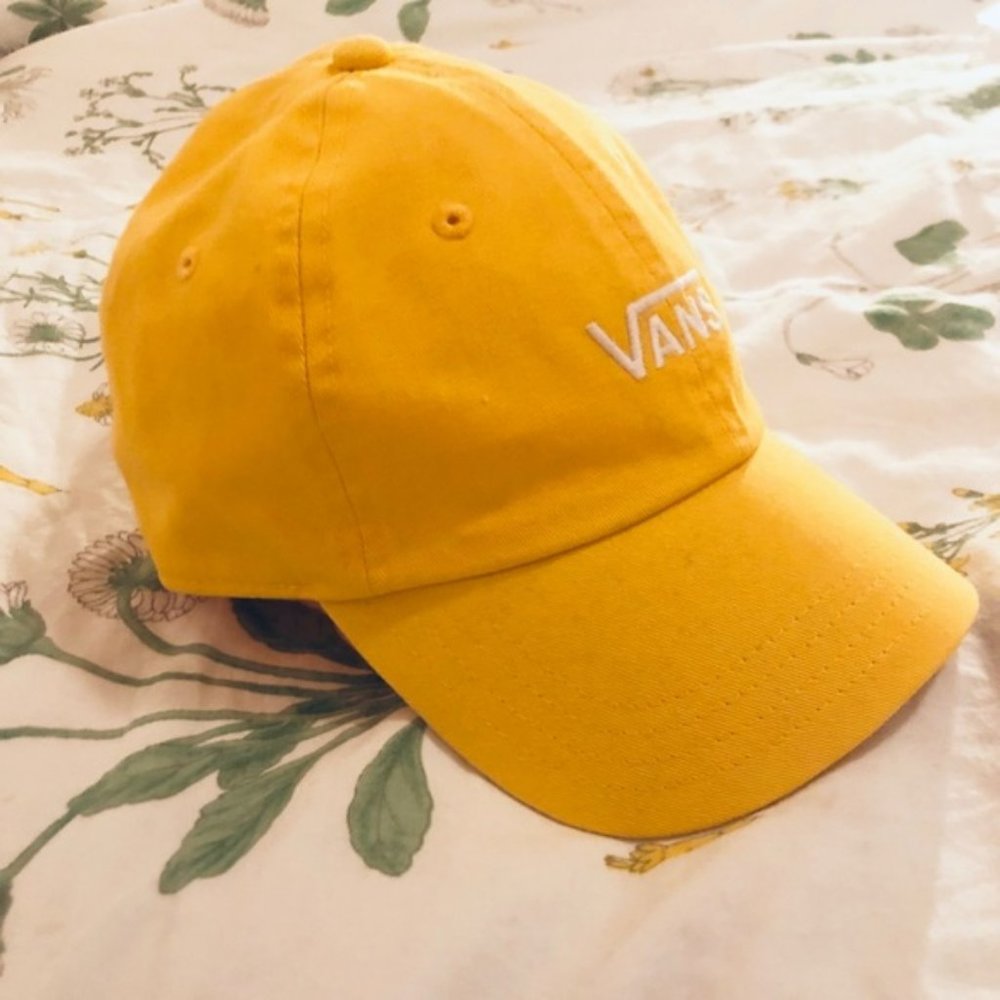 Vans Aethetic Yellow Dad Hat Unisex